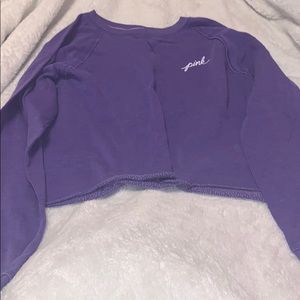 Victoria’s Secret Pink crop top pullover